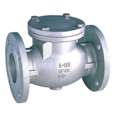Katup Periksa Flensa Baja Tuang WCB Koneksi Flensa RF DN15 300LB