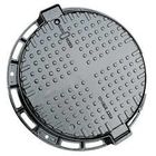 Manhole Cover Besi Cor Bulat E600 F900 Black Composite Manhole Cover