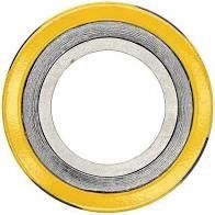 Yellow 1 Inch 300 LB Flange Gasket SS316L Color Coding