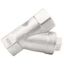 1/4 -4 Inch 304 CF8M npt thread valve dengan saringan,stainless steel y saringan