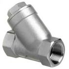 Female Thread Casting Fitting API 608 Y Type Stainless Steel Valve Strainer