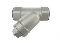 Female Thread Casting Fitting API 608 Y Type Stainless Steel Valve Strainer