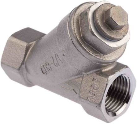 DN40~DN200 ANSI Standard Stainless Steel y-type Strainer Drain Valve untuk Oli