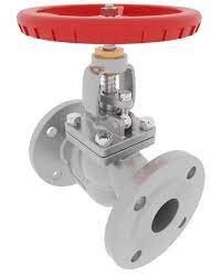 2 &quot;SS304 PN25 Flange End Globe Valve Suhu Tinggi Plus Globe Isolation Valve