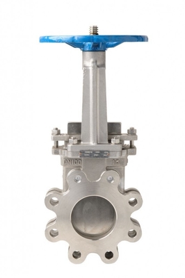 COVNA 4 inci Industri Pisau Gate Valve Baja tahan karat Roda Handle Pisau Gate Valve ANSI Slurry Knife Gate Valve