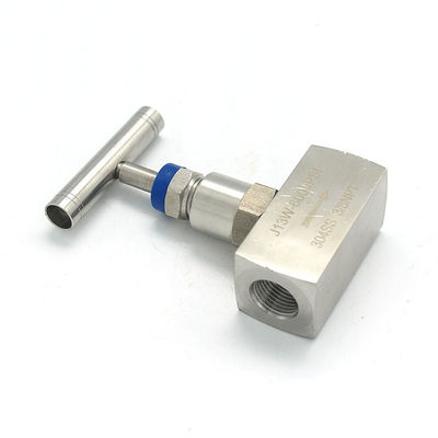 Bar Stock Stainless Steel 316 6000 Psi 1/2 &quot;NPT Mini Katup Jarum Stainless Tekanan Tinggi