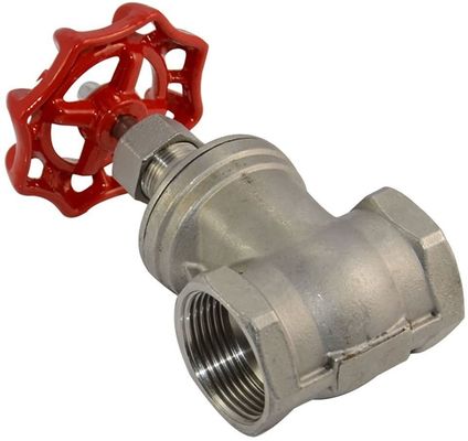 1-1/4 "200PSI WOG Heavy Duty Gate Valve NPT Female SS316 CF8M