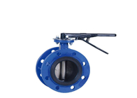 Manual Tangan Butterfly Valve PN10 Three Way Cast Iron Lug Type Manual Butterfly Valves