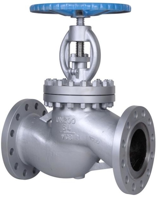 DN200 WCB Flange End Z-Body Type Globe Valve Suhu Tinggi
