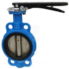 Manual Tangan Butterfly Valve PN10 Three Way Cast Iron Lug Type Manual Butterfly Valves
