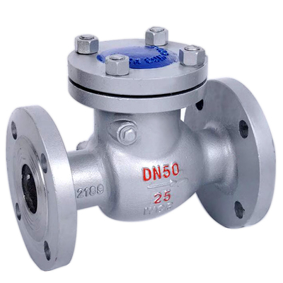 8 Inch Cast Iron Flange Swing Check Valve Untuk Air