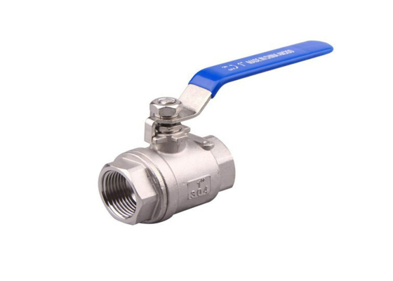 Aohoy 304 316L Stainless Steel BSP NPT Pull Handle 2pc Female Thread Ball Valve Untuk Air