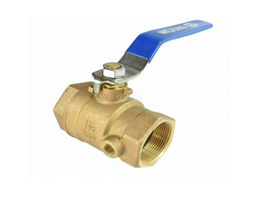 CF8M/SS304 1000WOG 1/2 Inch Stainless Steel 2-Pc Ball Valve Dengan Ujung Wanita NPT BSPT