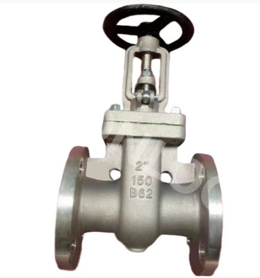 Full Port Gate Valve SS304 316 Stainless Steel DN250 100mm Gate Cast Valve Dengan Tekanan Tinggi