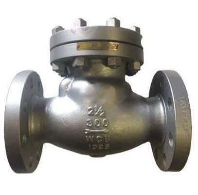 Ansi 6 Inches Flange Type Cast Steel Swing Check Valve Non-Return Valve