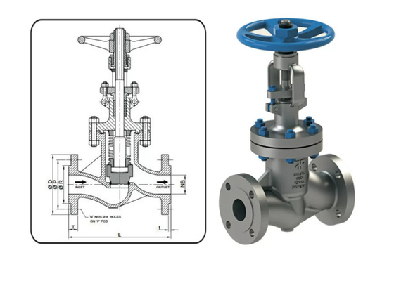 DIN PN10 PN16 Besi Cor Ulet GGG50 Roda Tangan Tangguh Seated Water Seal Gate Valve