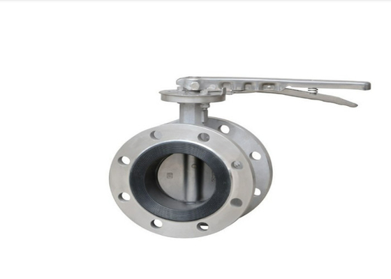 PN6 / 10/16/25 2-24 "Besi Ulet Besi Cor Lugged Wafer Type Butterfly Valve